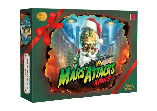 Topps 2026 Mars Attacks Christmas Trading Card HOBBY Box 10 Packs (Pre-Order ships October)、ToyWiz、kayou