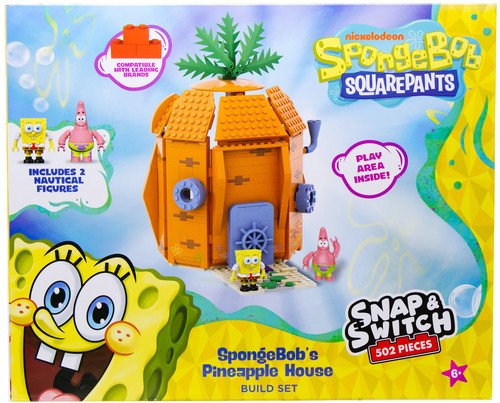 Spongebob Squarepants Snap & Switch Spongebob's Pineapple House Construction Set、ToyWiz、kayou