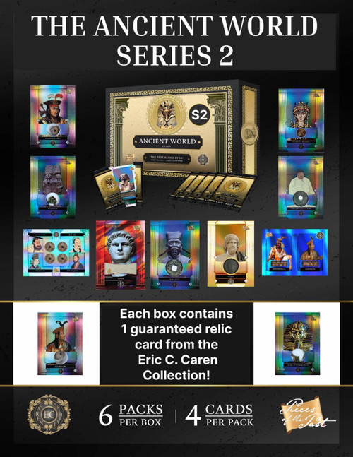 2026 Pieces of the Past The Ancient World Series 2 Trading Card Box 6 Packs (Pre-Order ships January)、ToyWiz、kayou