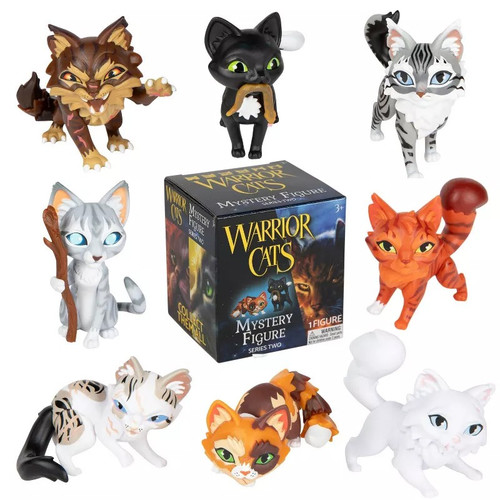 Warrior Cats Series 2 Mini Figure 2.5-Inch Mystery Pack 1 RANDOM Character、ToyWiz、kayou