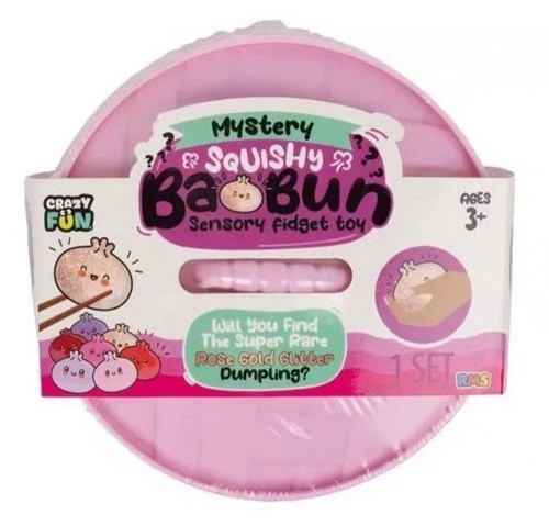 Crazy Fun Rose Glitter Edition Squishy Bao Bun Mystery Pack、ToyWiz、kayou