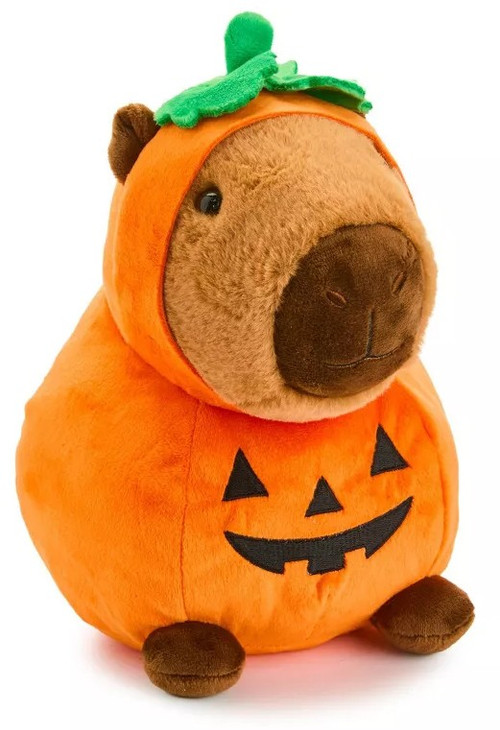 FAO Schwarz Capy Halloween Capybara Pumpkin 8-Inch Plush、ToyWiz、kayou
