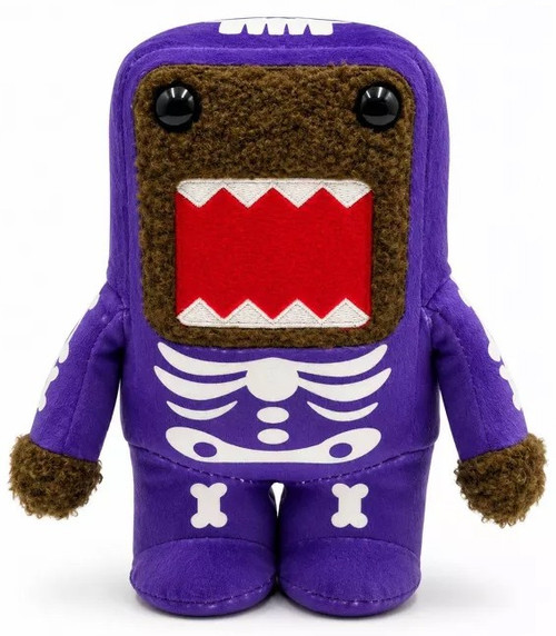 Purple Skeleton Costume Domo 6.5-Inch Plush Figure、ToyWiz、kayou