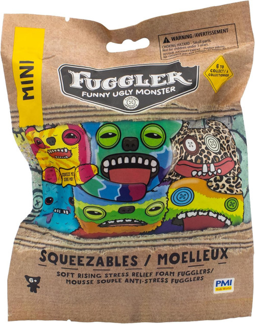 Fuggler Mini Squeezables 4-Inch Mystery Pack、ToyWiz、kayou