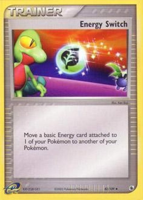 Pokemon EX Ruby & Sapphire Uncommon Energy Switch #82 Reverse Holo Moderately Played、ToyWiz、kayou