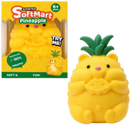 Soft Mart Scented Pineapple Squeeze Toy、ToyWiz、kayou