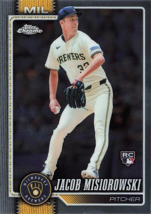 MLB 2026 Topps Chrome Baseball Jacob Misiorowski #196 Rookie、ToyWiz、kayou