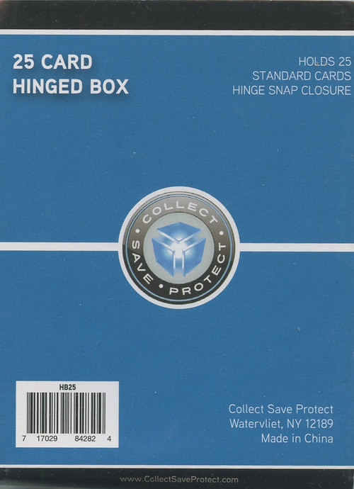 Comic Supplies 25 Card Standard Hinged Box、ToyWiz、kayou