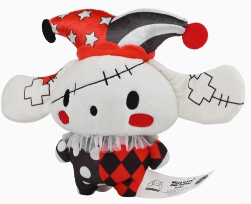 Hello Kitty & Friends Sanrio Cute Creepy Clown Cinnamoroll 7-Inch Plush (Pre-Order ships March)、ToyWiz、kayou