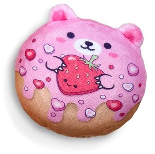 Super Duper Sugar Squisher Sugar Bear Donuts Edition PINK 4-Inch Plush Squish Toy、ToyWiz、kayou