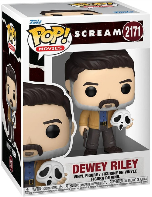Funko Scream 2022 POP! Movies Dewey Riley Vinyl Figure #2171 (Pre-Order ships September)、ToyWiz、kayou