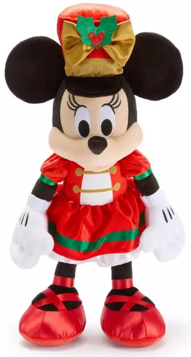 Disney 2026 Christmas Minnie Mouse ''The Nutcracker'' 17.75-Inch Plush、ToyWiz、kayou