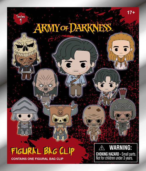 3D Figural Foam Bag Clip Army of Darkness Series 1 Mystery Pack 1 RANDOM Figure (Pre-Order ships March)、ToyWiz、kayou