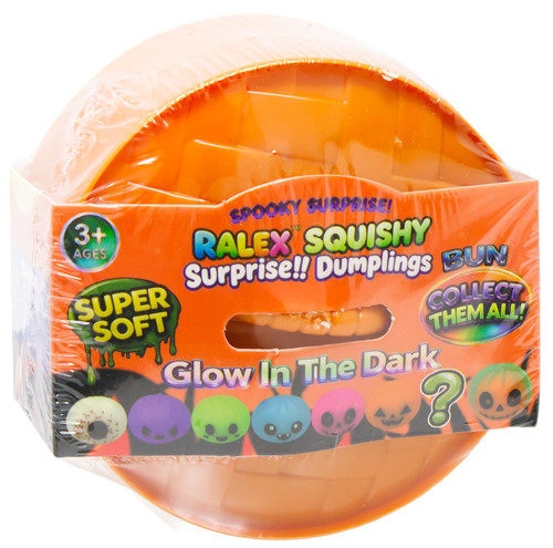 Ralex Squishy Spooky Surprise Glow In The Dark Surprise Dumplings Mystery Pack、ToyWiz、kayou