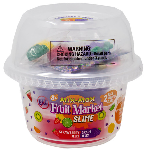 Mix-Mox Fruit Market Strawberry & Grape Jelly Slime、ToyWiz、kayou