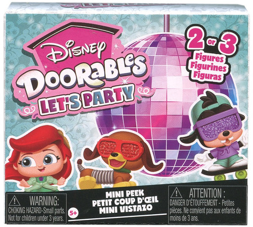 Disney Doorables Let's Party MINI Peek Mystery Pack、ToyWiz、kayou