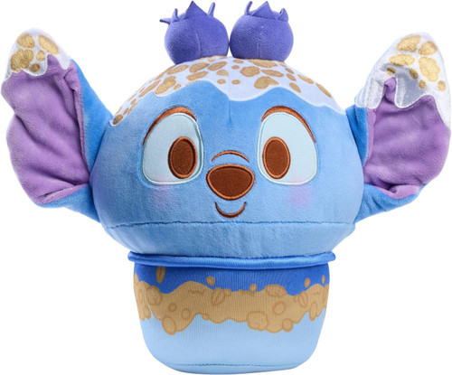 Disney Munchlings Global Gourmet Blueberry Crumble Frozen Yogurt Stitch 10-Inch Scented Plush、ToyWiz、kayou