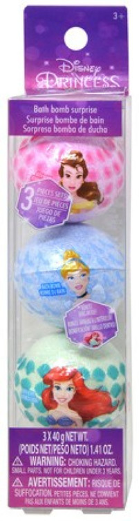 Disney Princess Bath Bomb 3-Pack Bonus Ring Inside!、ToyWiz、kayou