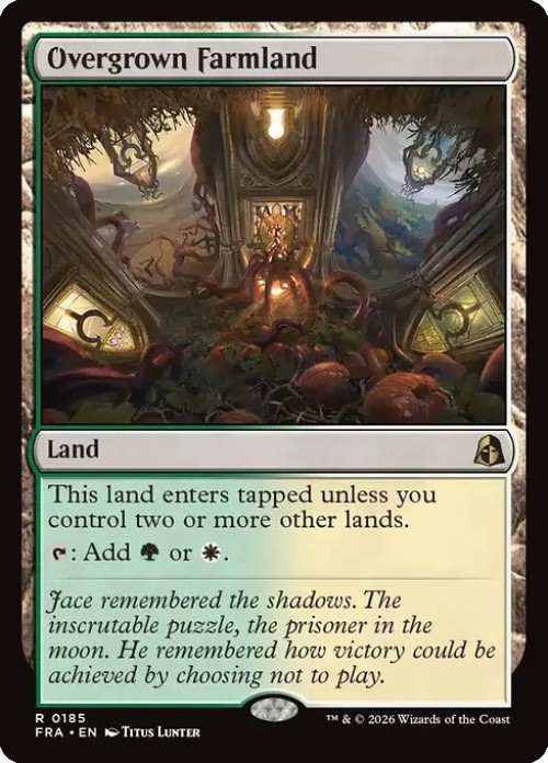 Magic The Gathering Reality Fracture Single Card Rare Overgrown