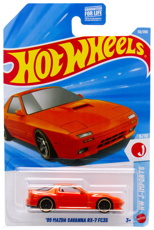 Hot Wheels HW J-Imports 89 Mazda Savanna RX-7 FC3S 164 Diecast Car