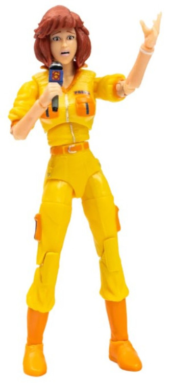 Teenage Mutant Ninja Turtles BST AXN April ONeil 5 Action Figure Comics ...