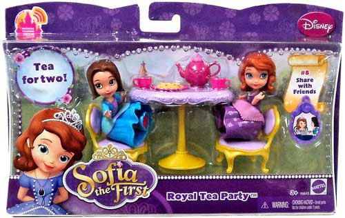 Disney Sofia the First Royal Tea Party 3 Playset 8 Mattel Toys - ToyWiz