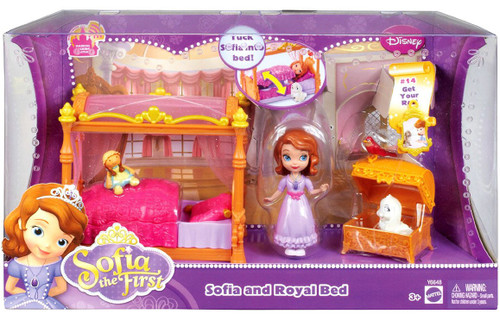 Sofia the first deals castle bedroom playset