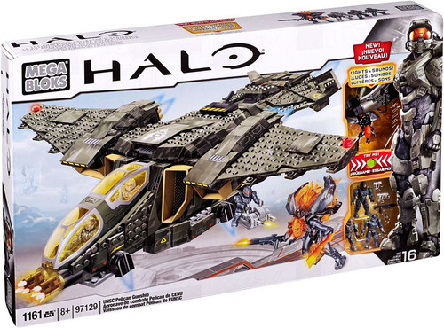 Mega Bloks Halo UNSC Pelican Gunship Set 97129 - ToyWiz
