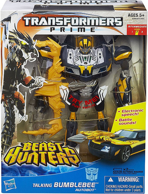 Blog #499: Toy Review: Transformers Prime Beast Hunters Weaponizer Talking  Bumblebee