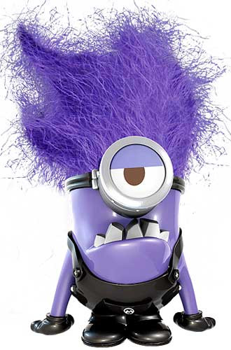 purple minions despicable me 2 toy