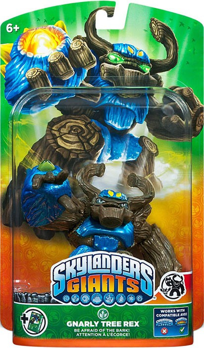 Skylanders Giants Gnarly Tree Rex Figure Pack Blue Activision - ToyWiz