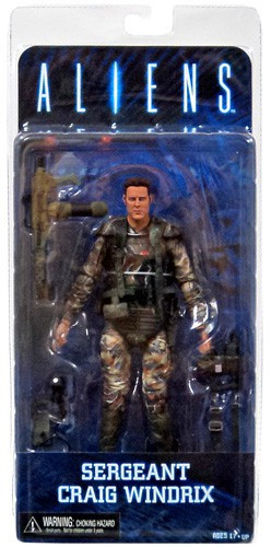 NECA Aliens Series 2 Sergeant Craig Windrix 7 Action Figure 