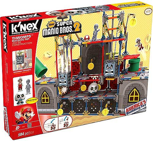 KNEX New Super Mario Bros 2 Thwomps Exclusive Set 38527 - ToyWiz