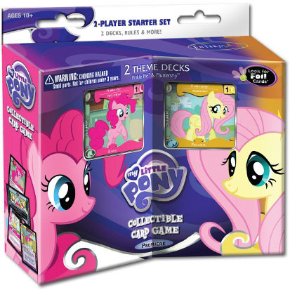 My Little Pony Collectible Card Game Premiere Fluttershy Pinkie