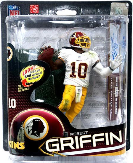 McFarlane NFL 31 Robert Griffin III Redskins Throwback Jerse