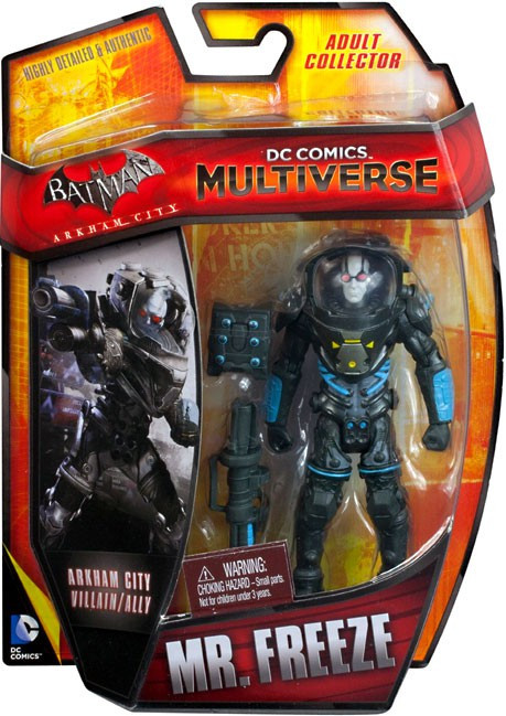 Batman Arkham City DC Comics Multiverse Mr. Freeze 4 Action Figure Mattel  Toys - ToyWiz