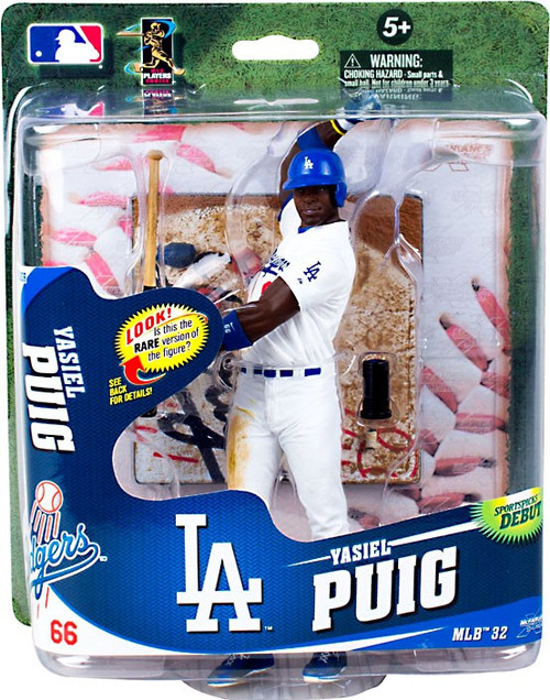 Yasiel Puig Signed Autographed Los Angeles Dodgers Baseball Jersey