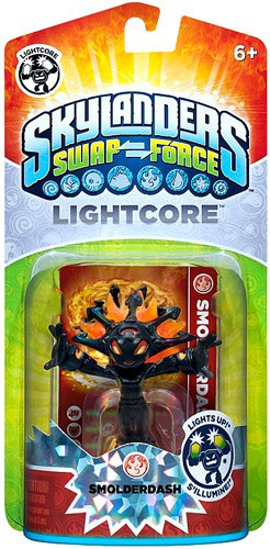 skylanders swap force lightcore smolderdash