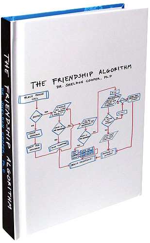 The Big Bang Theory The Friendship Algorithm Journal Bif Bang Pow - ToyWiz