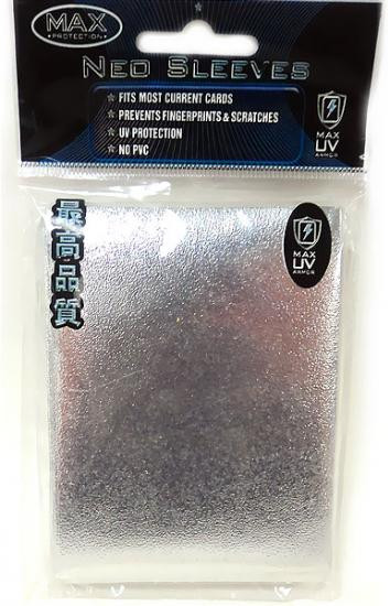 Card Supplies Neo Sleeves Silver Standard Card Sleeves 25 Count
