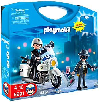 Playmobil Police Carry Case Set 5891 - ToyWiz