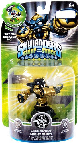 skylanders swap force night shift pack