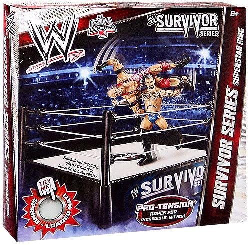 WWE Wrestling Survivor Series Exclusive Superstar Ring Mattel Toys  ToyWiz
