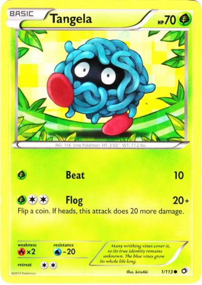 tangela pokemon card price [Reverse Holo] #6 Prices | Mega Evolution 80 Stage Pokemon Evolutions Common Tangela #8