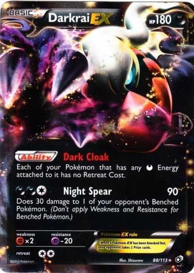 pokemon cards black and white legendary ex