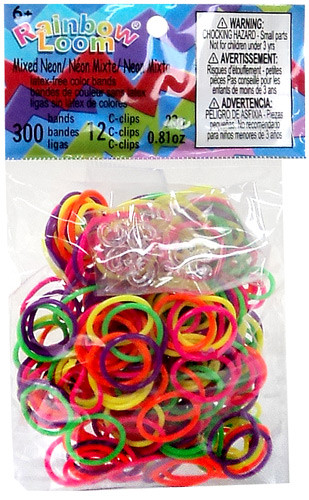 Twistz Bandz Rainbow Loom Bands, Lime Green - 300 count