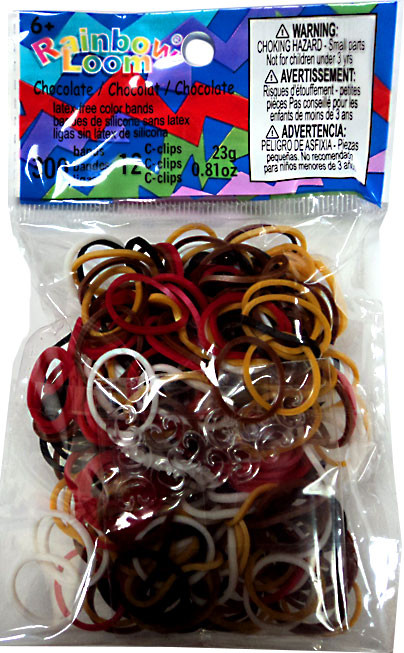 Rainbow Loom *Jelly* Red Rubber Bands Refill Pack RL8 (600 ct)