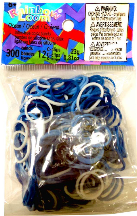 Rainbow Loom Mixed Neon Rubber Bands Refill Pack RL34 300 Count Twistz  Bandz - ToyWiz