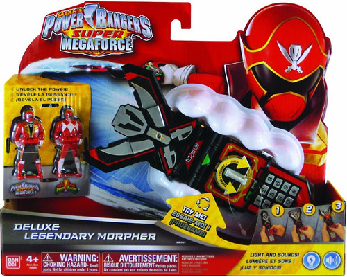 Power Rangers Super Megaforce Deluxe Legendary Morpher Roleplay Toy ...