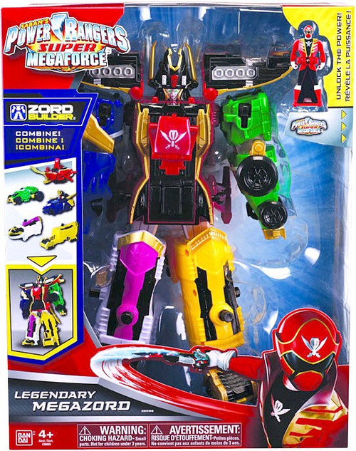 Power Rangers Super Megaforce Deluxe Legendary Megazord Action Figure  Bandai America - ToyWiz
